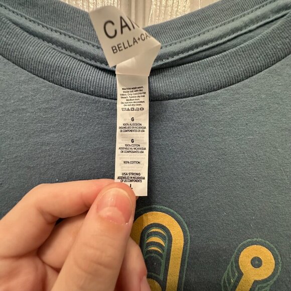 Train Concert Tee Blue NWOT Size L - Picture 3 of 4